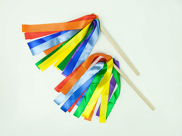 Султанчик "Радуга" на палочке | учебное оборудование на nsppo.ru - 1 Султанчик "Радуга" на палочке – портал поставщиков НСППО - 2