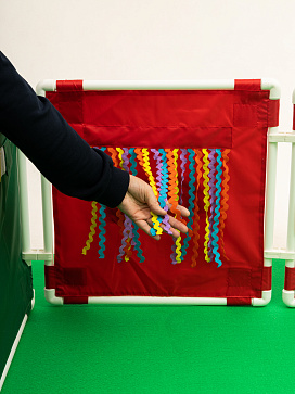 Манеж складной с наполнением. Игровой набор для развития манипулятивных действий и тактильного восприятия | учебное оборудование на nsppo.ru - 5 Манеж складной с наполнением. Игровой набор для развития манипулятивных действий и тактильного восприятия – портал поставщиков НСППО - 6