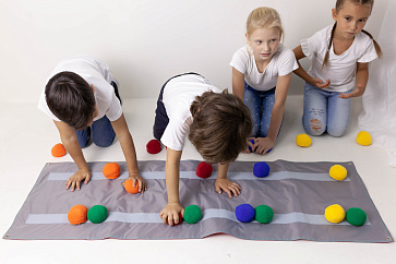 Дорожка с разноцветными камнями | учебное оборудование на nsppo.ru - 1 Дорожка с разноцветными камнями – портал поставщиков НСППО - 2