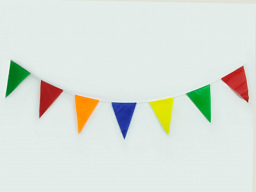 Флажная лента - треугольная | учебное оборудование на nsppo.ru - 0 Флажная лента - треугольная – портал поставщиков НСППО - 1