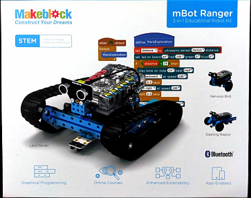 Базовый робототехнический набор mBot Ranger Robot Kit (Bluetooth Version)  | учебное оборудование на nsppo.ru - 3 Базовый робототехнический набор mBot Ranger Robot Kit (Bluetooth Version)  – портал поставщиков НСППО - 4