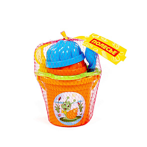 Набор №39: ведро малое, ситечко-цветок, совок №2, грабельки №2, 2 формочки, Артикул 2310 – портал поставщиков НСППО - 2