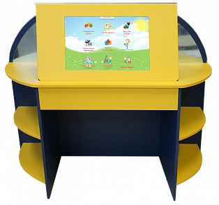 Логопедический стол «Антошка» (2 модуля) – портал поставщиков НСППО - 1