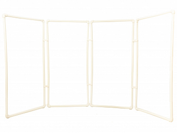 Каркас для ширмы из труб диаметром 25 мм 4 секции. – портал поставщиков НСППО - 1