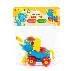 Конструктор "Слоник" (27 элементов) (в пакете), артикул 84453 – портал поставщиков НСППО - 5