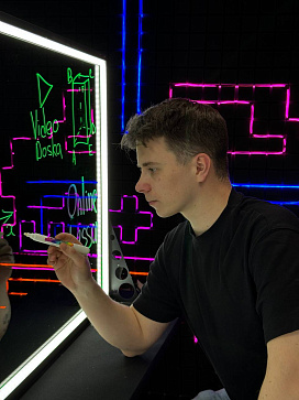 Прозрачная видеодоска 80*120 см (улучшенная) с подсветкой спикера | учебное оборудование на nsppo.ru - 6 Прозрачная видеодоска 80*120 см (улучшенная) с подсветкой спикера – портал поставщиков НСППО - 7