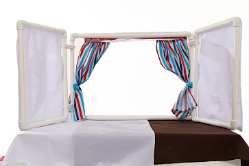 Кукольный театр настольный с игровым полем, подставками и сказкой «Заюшкина избушка» для стендового – портал поставщиков НСППО - 3