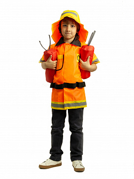 Пожарный (куртка + шлем) | учебное оборудование на nsppo.ru - 0 Пожарный (куртка + шлем) – портал поставщиков НСППО - 1