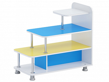 Набор стеллажей для игрушек и пособий Кроха – портал поставщиков НСППО - 5