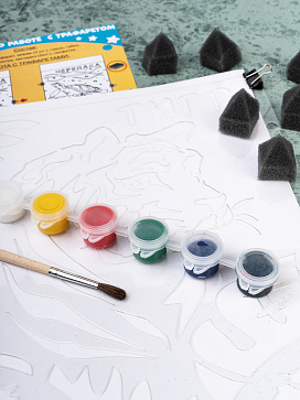 Набор для творчества "Нарисуй картину гуашью" – портал поставщиков НСППО - 5