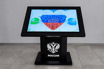 Интерактивный стол для патриотического воспитания «AVKompleks Великая Россия» с ПО «АйТи Конструктор» – портал поставщиков НСППО - 2