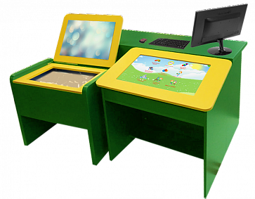Профессиональный стол логопеда "Антошка" ДОУ | учебное оборудование на nsppo.ru - 1 Профессиональный стол логопеда "Антошка" ДОУ – портал поставщиков НСППО - 2