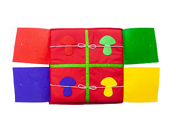 Красный квадрат "Разноцветные окошки" – портал поставщиков НСППО - 2