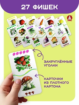 Игра "Логопедическое домино "Растения" – портал поставщиков НСППО - 2