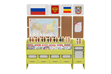 Уголок гражданско-патриотического воспитания "AVKompleks Россия" Базовый – портал поставщиков НСППО - 2
