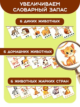 Игра "Логопедическое домино "Животные" – портал поставщиков НСППО - 4