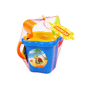 Набор №23: ведро-цветок среднее, ситечко-цветок, совок №2, грабельки №2, Артикул 2150 – портал поставщиков НСППО - 3