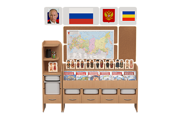 Уголок гражданско-патриотического воспитания "AVKompleks Россия" Стандартный – портал поставщиков НСППО - 3