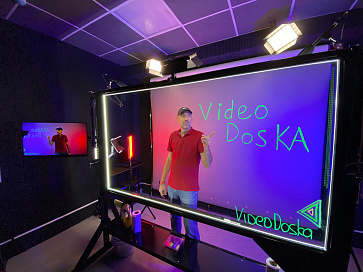 Прозрачная видео доска 110x195 см для записи онлайн уроков и вебинаров и использования, как флип-чарт – портал поставщиков НСППО - 2