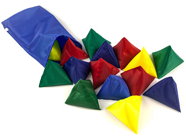 Набор пирамидок для метания в мешке для хранения (16 штук)  – портал поставщиков НСППО - 2