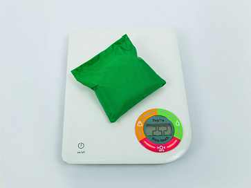 Мешочек для метания с песком 250 грамм (цвет зеленый) – портал поставщиков НСППО - 3