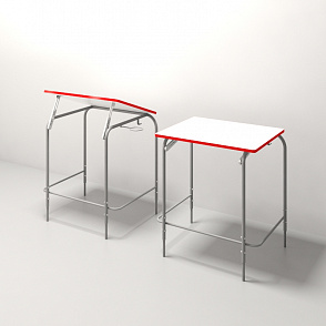 Стол ученический регулируемый по высоте и наклону столешницы СТ-02-750РУП2М – портал поставщиков НСППО - 1