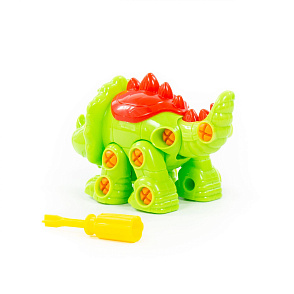 Конструктор-динозавр "Трицератопс" (32 элемента) (в пакете), артикул 76717 – портал поставщиков НСППО - 3